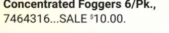 Ace Hardware Concentrated Foggers 6 Pk offer