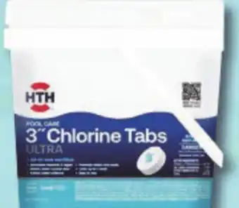 Ace Hardware HTH POOL CARE 3 Chlorine Tabs ULTRA offer