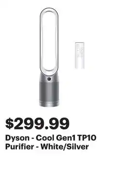 Best Buy Dyson - Cool Gen1 TP10 Purifier - White/Silver offer