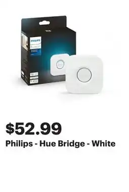 Best Buy Philips - Hue Bridge - White offer