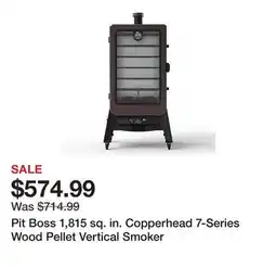 Tractor Supply Company Pit Boss 1,815 sq. in. Copperhead 7-Series Wood Pellet Vertical Smoker offer