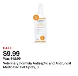 Tractor Supply Company Veterinary Formula Antiseptic and Antifungal Medicated Pet Spray, 8 oz offer