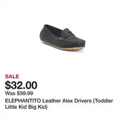 Marshalls ELEPHANTITO Leather Alex Drivers (Toddler Little Kid Big Kid) offer