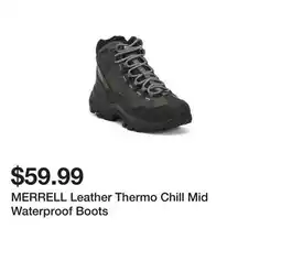 Marshalls MERRELL Leather Thermo Chill Mid Waterproof Boots offer
