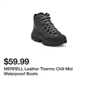 Marshalls MERRELL Leather Thermo Chill Mid Waterproof Boots offer