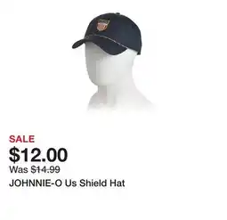 Marshalls JOHNNIE-O Us Shield Hat offer