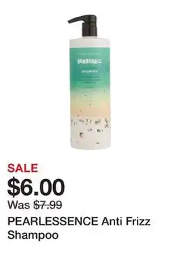 Marshalls PEARLESSENCE Anti Frizz Shampoo offer