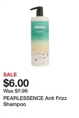 Marshalls PEARLESSENCE Anti Frizz Shampoo offer
