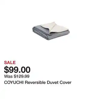 Marshalls COYUCHI Reversible Duvet Cover offer
