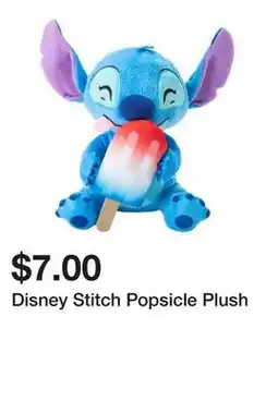 Five Below Disney Stitch Popsicle Plush offer