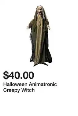 Five Below Halloween Animatronic Creepy Witch offer
