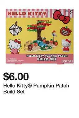 Five Below Hello Kitty Pumpkin Patch Build Set offer