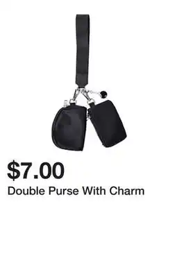 Five Below Double Purse With Charm offer