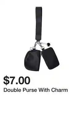 Five Below Double Purse With Charm offer