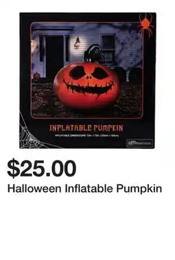 Five Below Halloween Inflatable Pumpkin offer