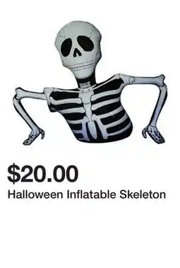 Five Below Halloween Inflatable Skeleton offer