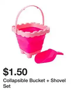 Five Below Collapsible Bucket + Shovel Set offer