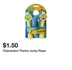 Five Below Characters Theme Jump Rope offer