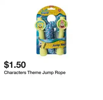 Five Below Characters Theme Jump Rope offer