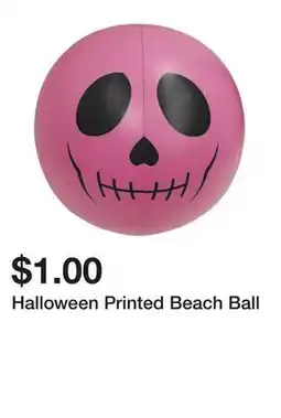 Five Below Halloween Printed Beach Ball offer
