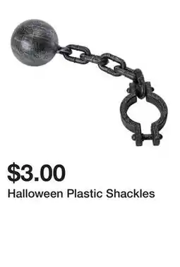 Five Below Halloween Plastic Shackles offer