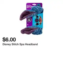 Five Below Disney Stitch Spa Headband offer