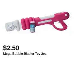 Five Below Mega Bubble Blaster Toy 2oz offer