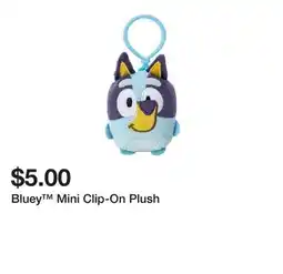 Five Below Bluey Mini Clip-On Plush offer
