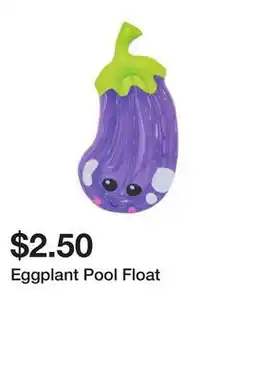 Five Below Eggplant Pool Float offer