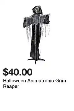 Five Below Halloween Animatronic Grim Reaper offer
