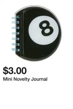 Five Below Mini Novelty Journal offer