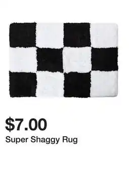 Five Below Super Shaggy Rug offer