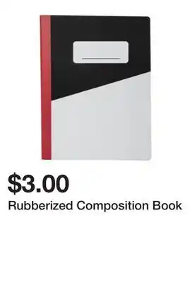 Five Below Rubberized Composition Book offer