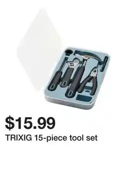 Ikea TRIXIG 15-piece tool set offer