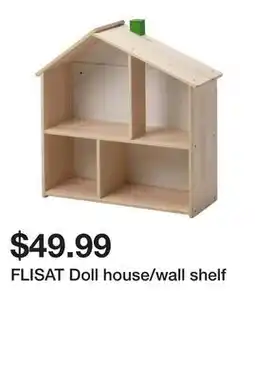 Ikea FLISAT Doll house/wall shelf offer