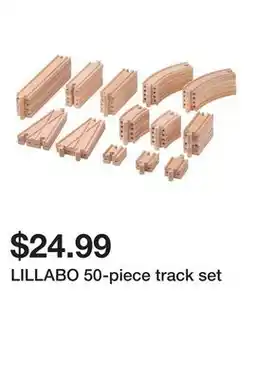 Ikea LILLABO 50-piece track set offer