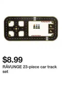 Ikea RÄVUNGE 23-piece car track set offer