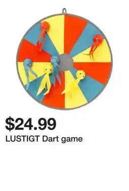 Ikea LUSTIGT Dart game offer