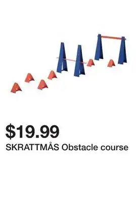 Ikea SKRATTMÅS Obstacle course offer