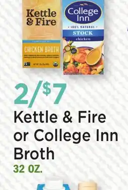 Heinen's Kettle & Fire or College Inn Broth offer