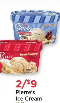 Heinen's Pierre's Ice Cream offer