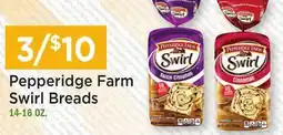 Heinen's Pepperidge Farm Swirl Breads offer
