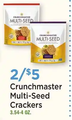 Heinen's Crunchmaster Multi-Seed Crackers offer