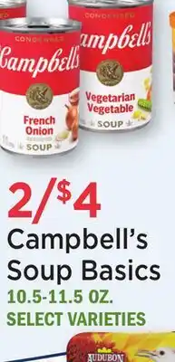 Heinen's Campbell's Soup Basics offer