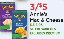 Heinen's Annie's Mac & Cheese offer