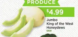 Heinen's Jumbo King of the West Honeydews offer