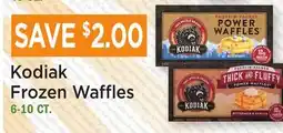 Heinen's Kodiak Frozen Waffles offer