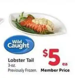 Safeway Lobster Tail offer