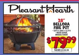 Ollie's PLEASANT HEARTH 28 BELLORA FIRE PIT offer