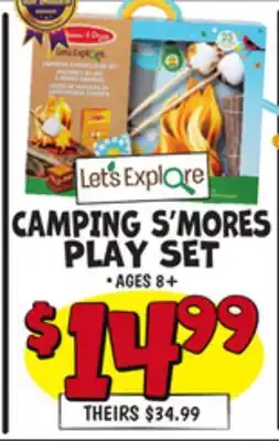 Ollie's MELISSA & DOUG CAMPING S'MORES PLAY SET offer